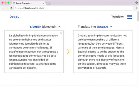 deepl traductor español inglés.